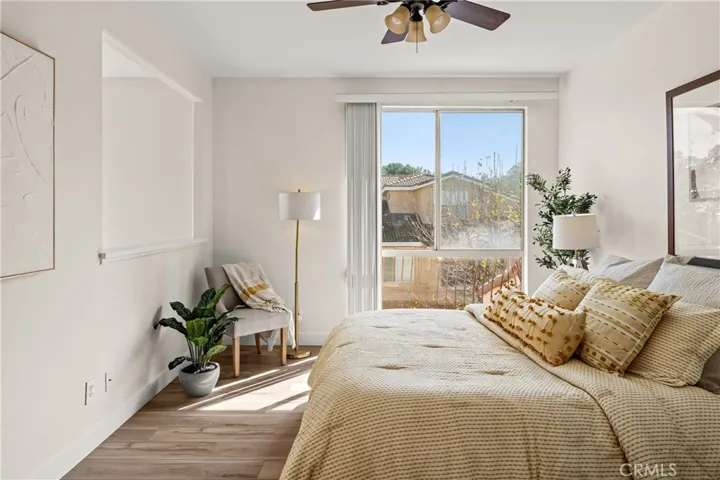 Spacious bedroom