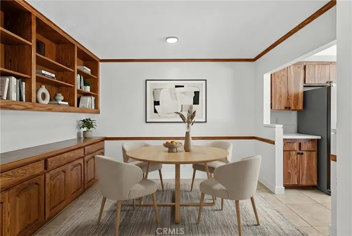 Dining Room virtually staged