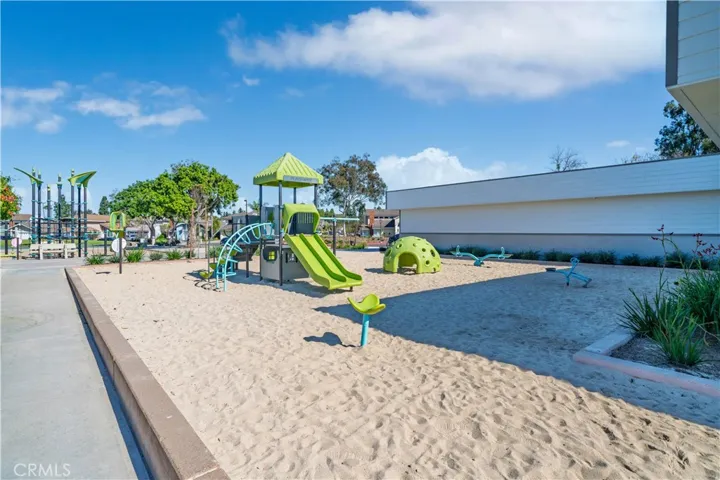 Playground right across street from community