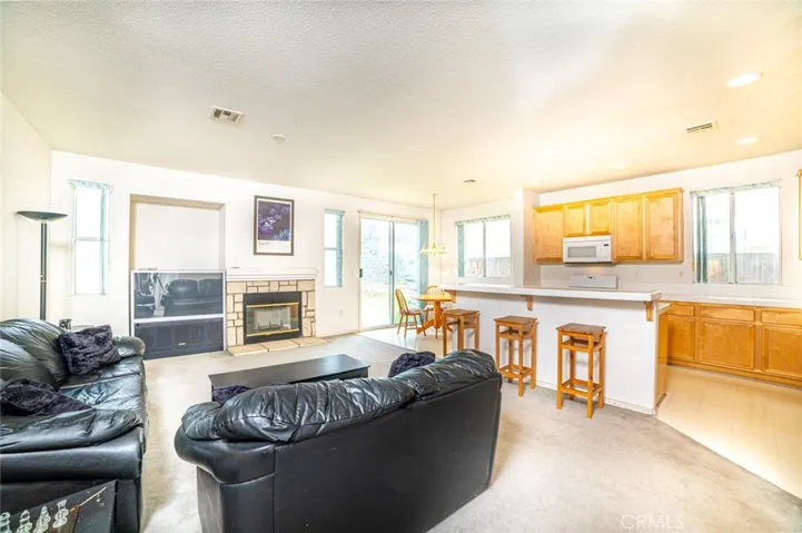 Family Room open concept to Kitchen