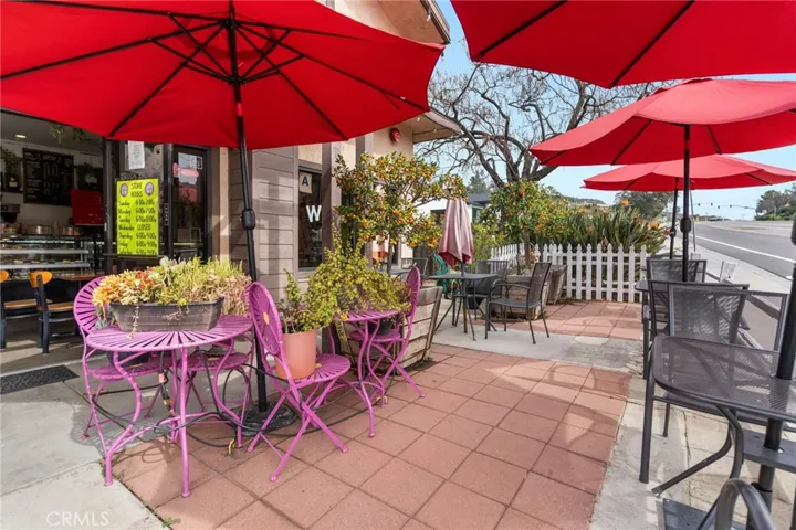 Patio seating