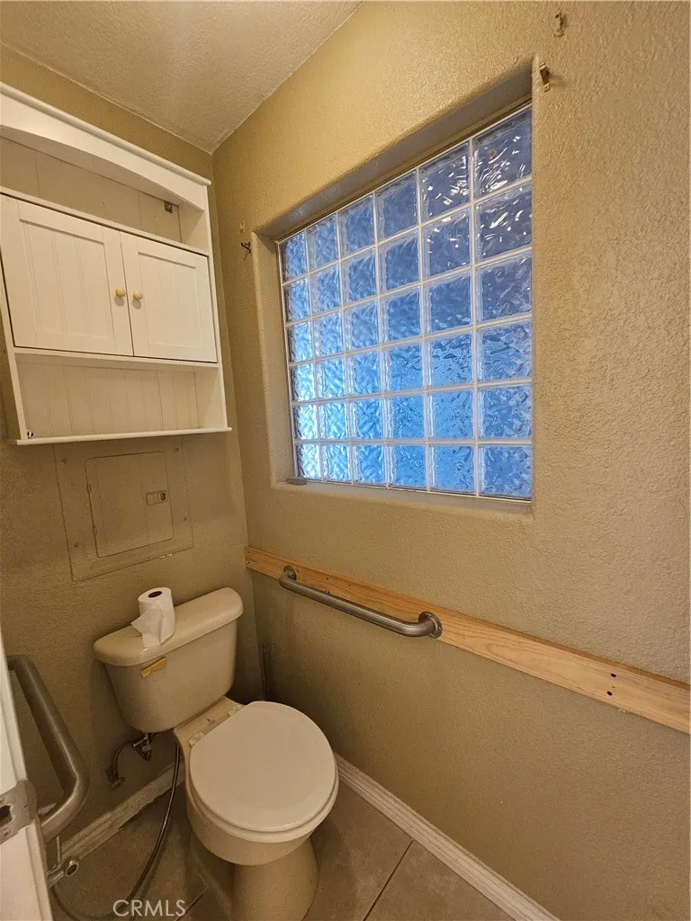 Separate toilet area