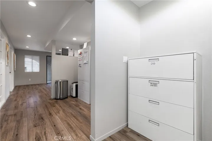 Plenty of room for filing cabinets.