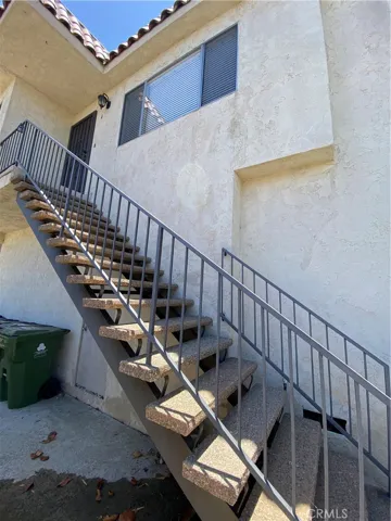 Stairs up to unit