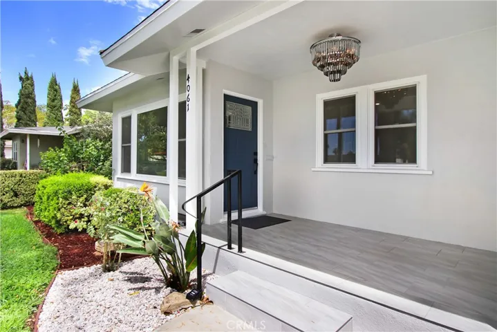 Front Porch with Light