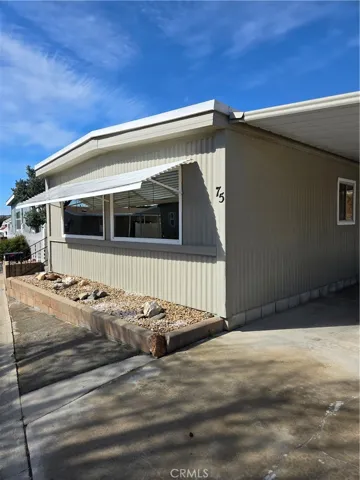 Carport side.