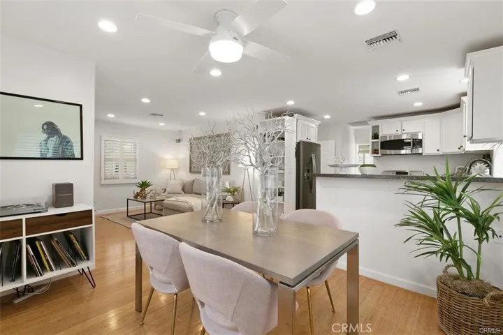 Dining Area previously staged.