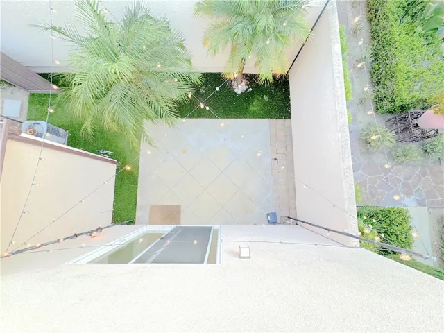 Rear patio (birds eye view)