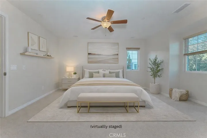 Primary suite (staged)