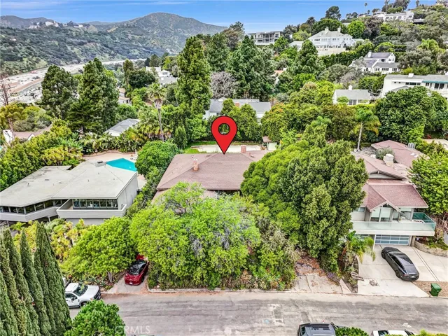 top down front of home