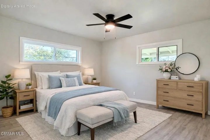 back bedroom is digitally staged