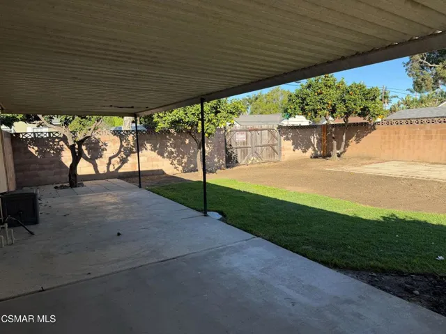 Covered Patio View 2