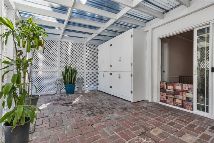 Enclosed patio