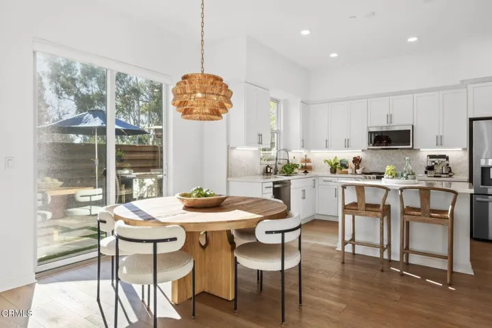 Dining space/ kitchen