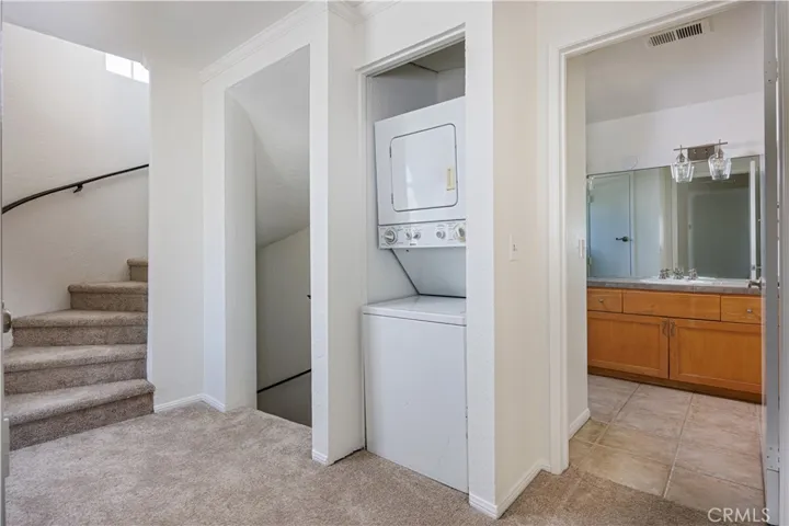 Laundry on second floor