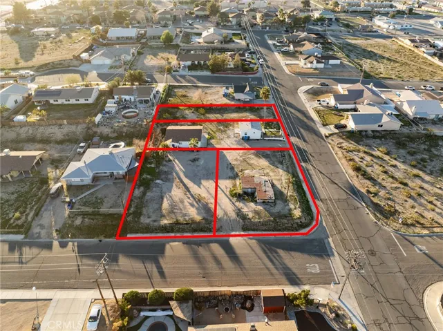Subdivided lots