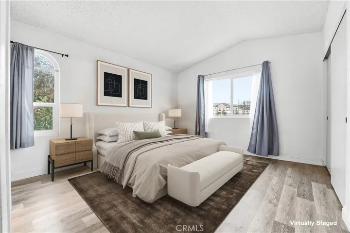Master Bedroom Virtually Staged Photo