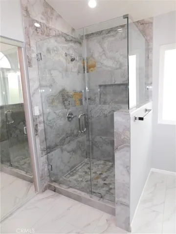 Primary bathroom Shower