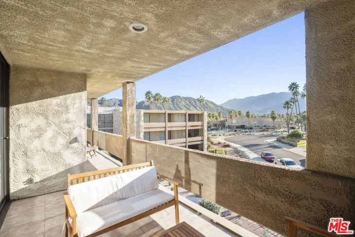 View to south from covered gal