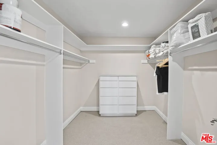 Primary closet