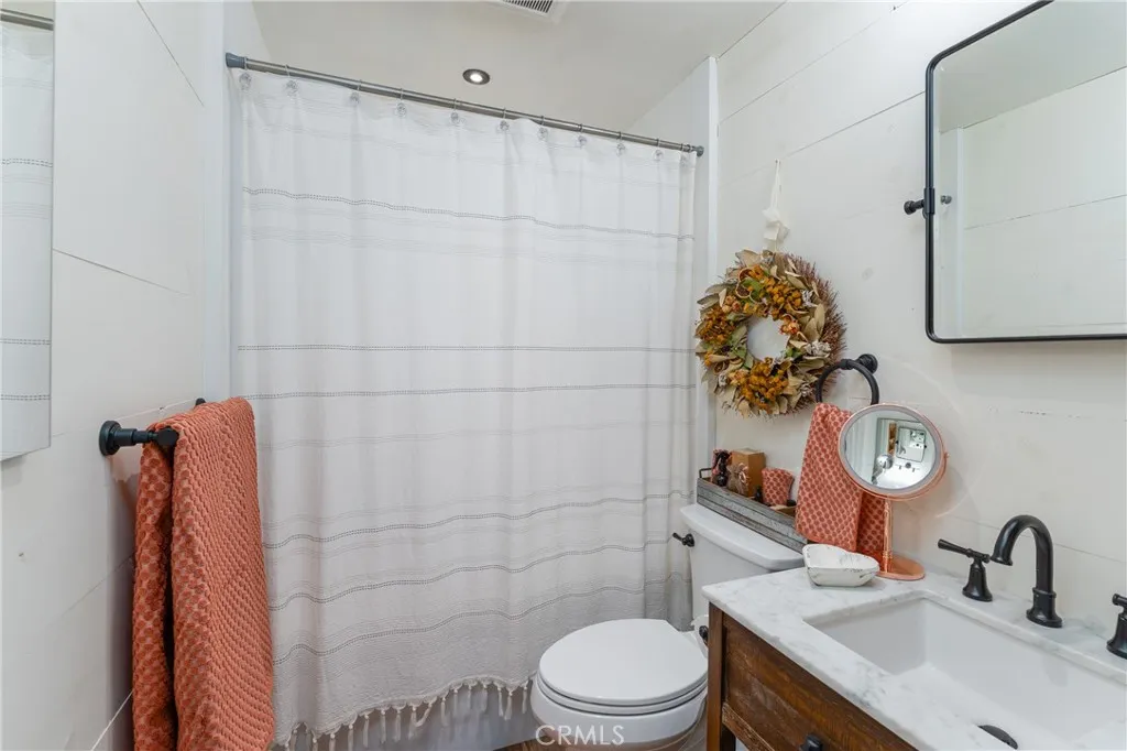 Updated bathroom
