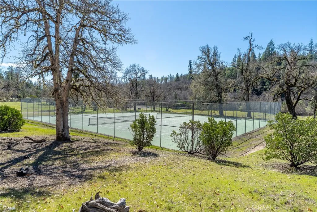 Shared tennis court
