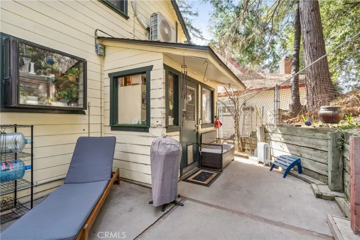 Back patio