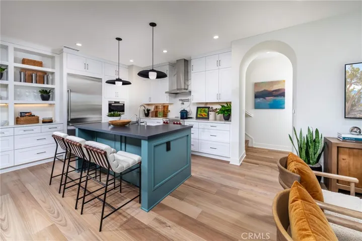 Large kitchen in Model Home