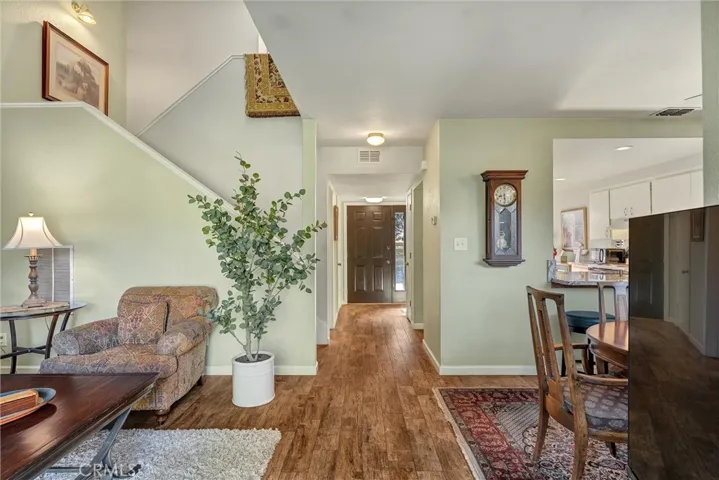 View toward front door