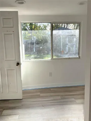 Bedroom overlooking the garden