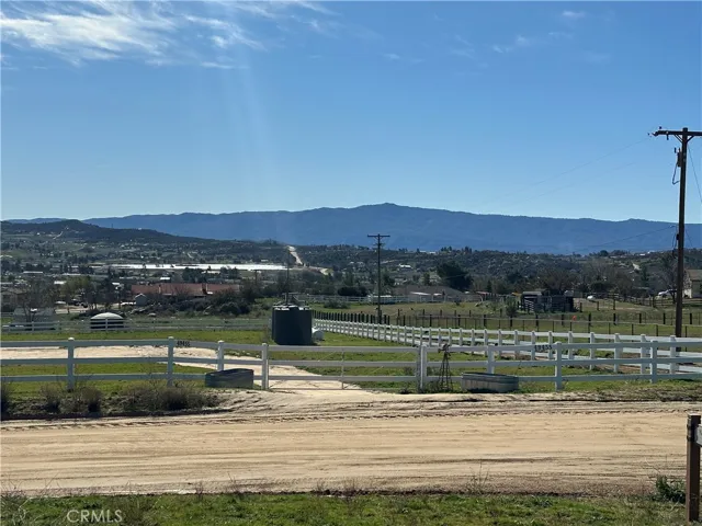 View from front of lot overlooking lake