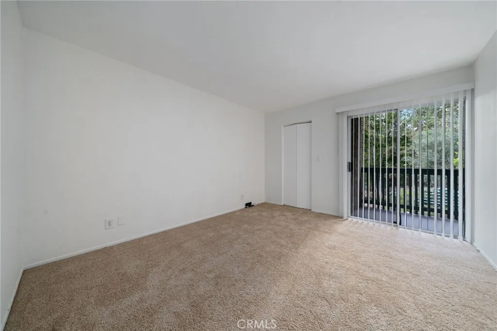 2nd Bedroom with private balcony