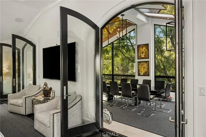 Family room to sunroom