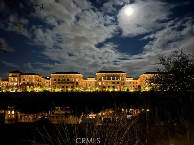 Nighttime view shot from phase 3 site.Views may vary.