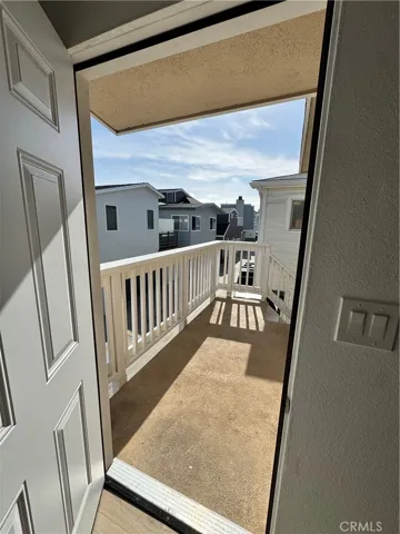 Back balcony from Primary Bedroom