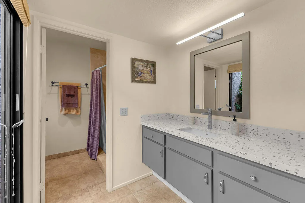 Updated principal bathroom