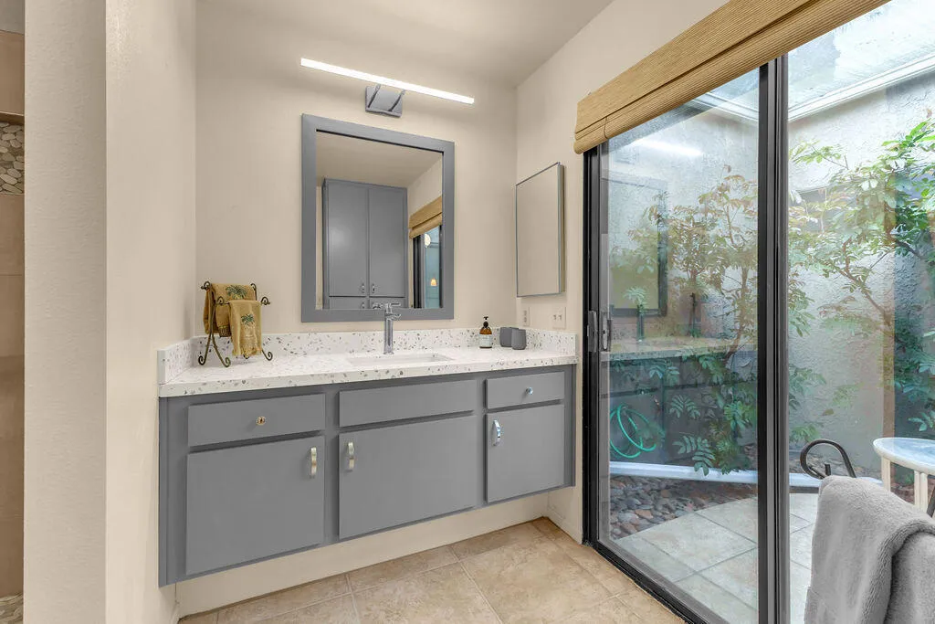 Updated guest bathroom