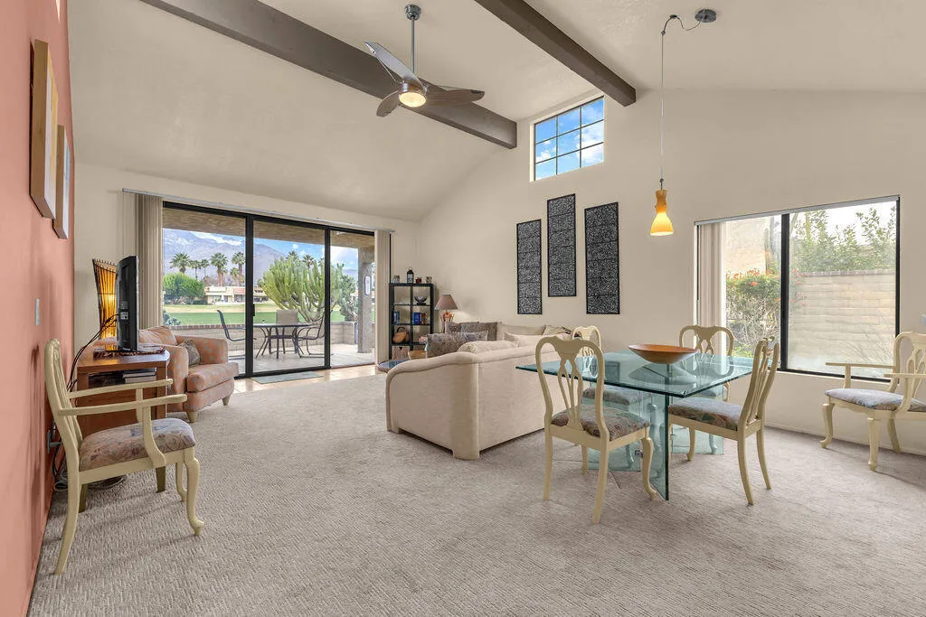 Airy, open layout