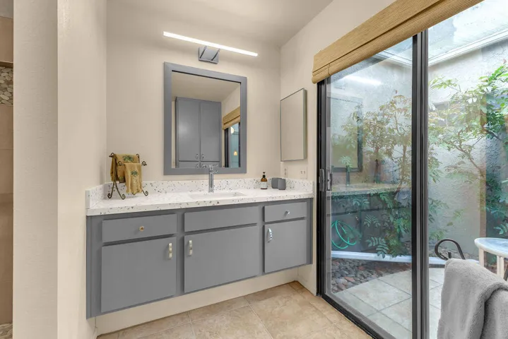 Updated guest bathroom