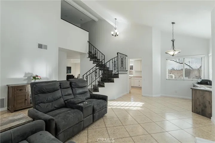 living/dining space