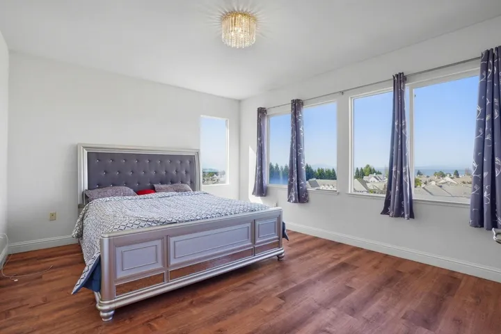 Bedroom featuring wood finished floors