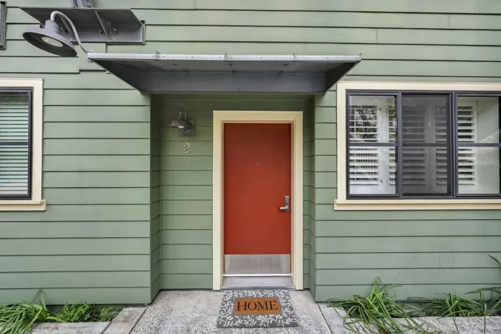 entrance to property