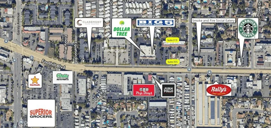 345 E Foothill, Pomona, California 91767
