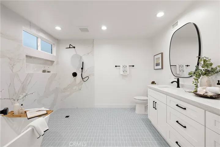 Downstairs primary bath