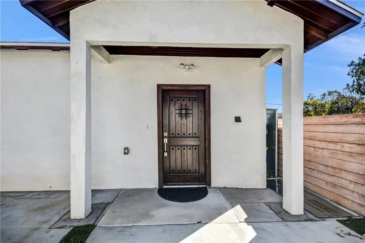 Front of the home