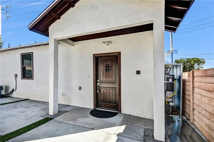Front of the home