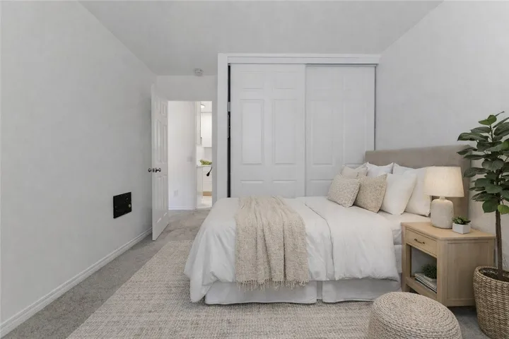 Bedroom-digital staging.