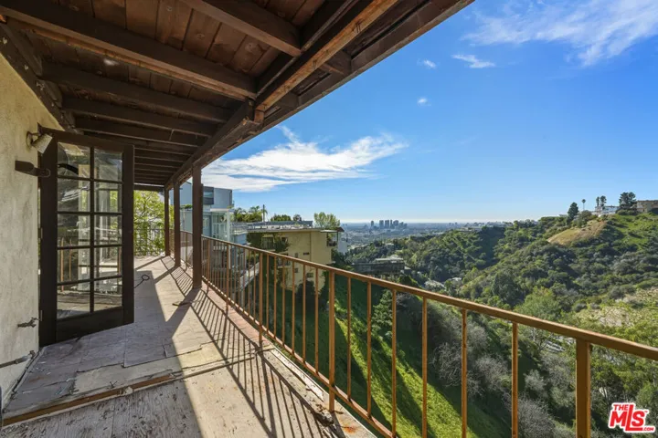 View Looking at the city.