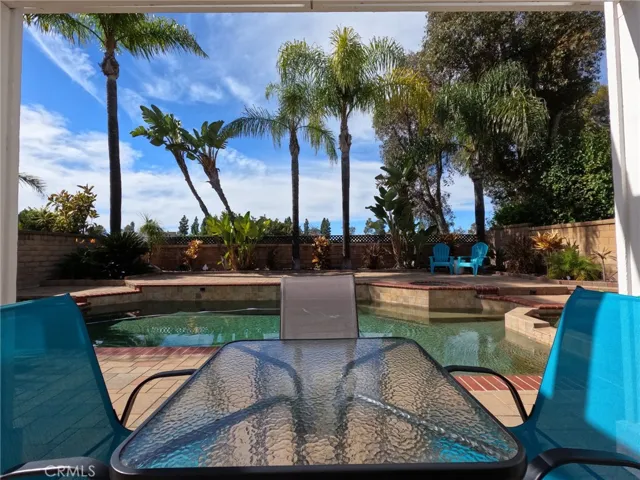 Paradise-like backyard with a unique unobstructed view