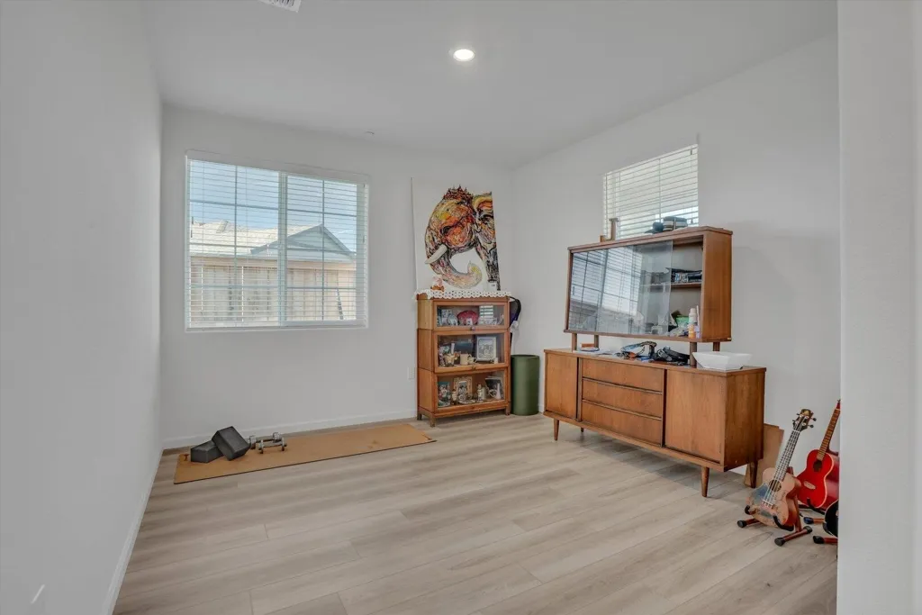 office featuring light wood-style flooring and plenty of natural light